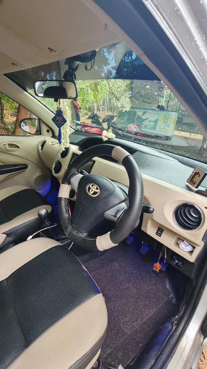 Toyota Etios taxi service in Kanyakumari — Toyota Etios Interior 1